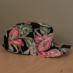 *SOLD* Long Beach Floral 5 Panel Hat - Women’s Listing